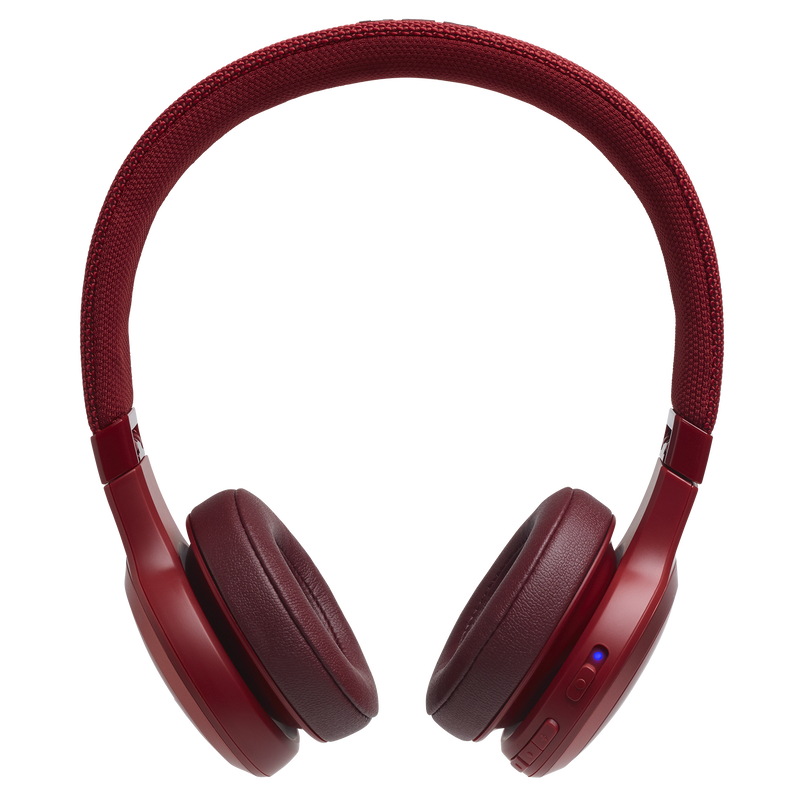 JBL LIVE 400BT - Red - Your Sound, Unplugged - Front image number null